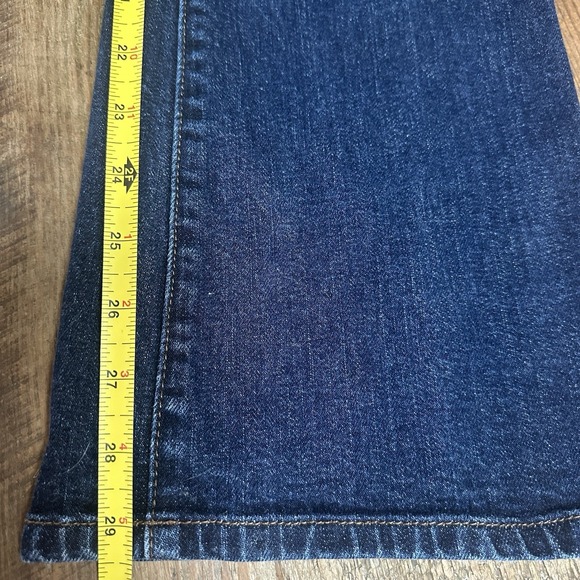 Lauren Ralph Lauren Womens Bootcut Jeans Size 10 Blue Stretch Denim Classic - Picture 10 of 10